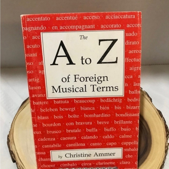 Other - The A-to-Z Paperback Foreign Musical Terms